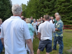 SLA Social Ron Kolar gives tour of Camp Winape by Candy Moot.JPG