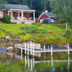 Lakeside View of Main House