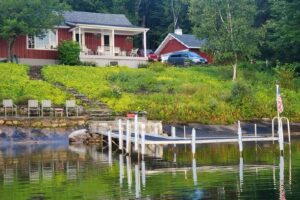 Lakeside View of Main House