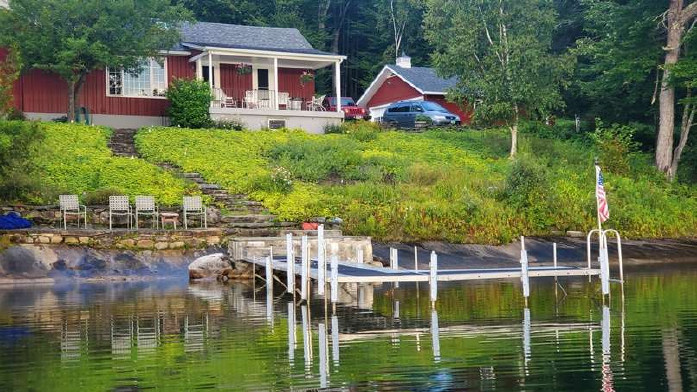 Lakeside View of Main House